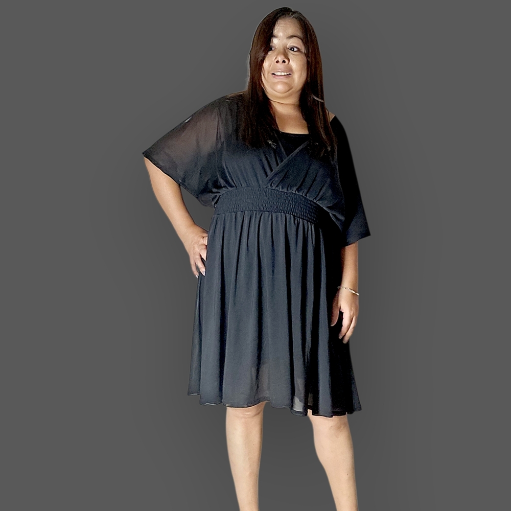 Torrid Black Midi Dress - Picture 6 of 14